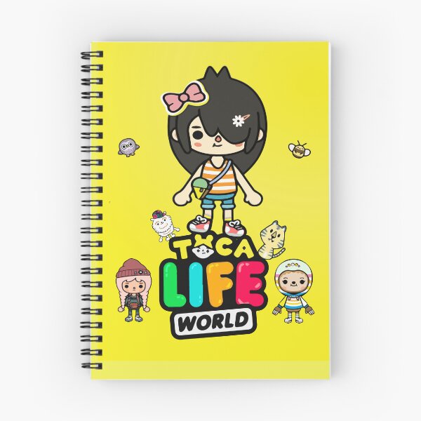 Item preview, Toca Boca World | Squad Goals and Life Stories Yellow Backpack designed and sold by iSatbir.