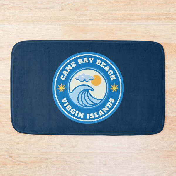 Item preview, Cane Bay Beach St Croix Virgin Islands - Summer Destination Vintage Logo designed and sold by Vintage-TM.