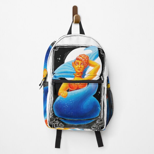 Item preview, art deco mermaid designed and sold by CleyVonSlay.