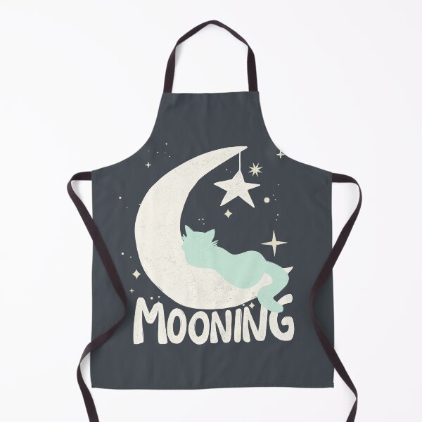 Artikelvorschau, Mooning Feline Dream: Multi-Colored Edition – Skurrile schlafende Katze auf einem Sternenmond-Design entworfen und verkauft von MaddaMom.