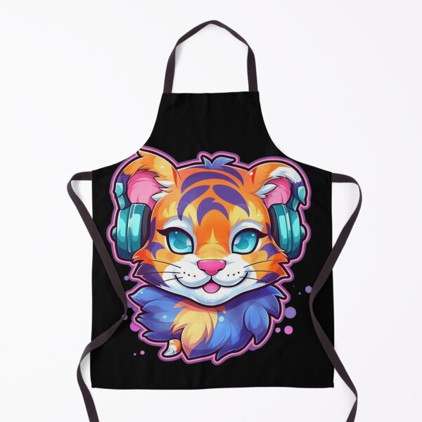 Item preview, Cute KawaiiMadness Kawaii Tiger Jamming designed and sold by KawaiiMadness7.