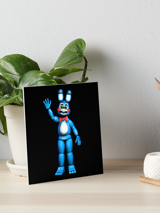 FNAF Bonnie Plushie Art Board Print for Sale by NasheedsCorner