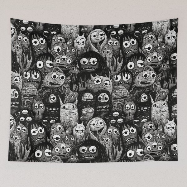 Item preview, Monster Doodles designed and sold by HauntedMammoth.