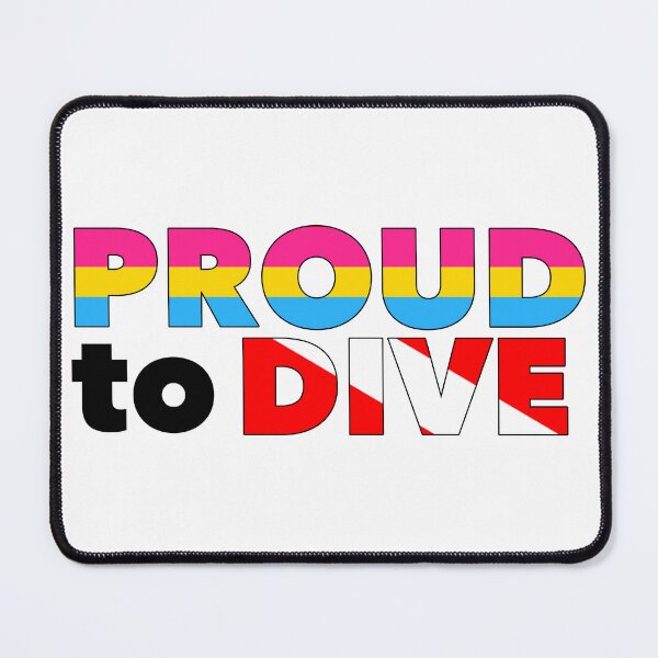Item preview, Proud to dive designed and sold by Scuba-Div3r.