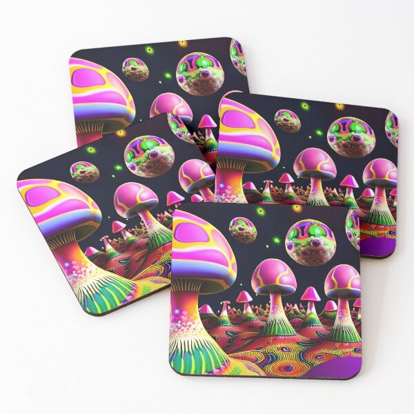 Item preview, Magic Mushrooms Trippy Dreamscapes 7 designed and sold by Benito Del Ray.