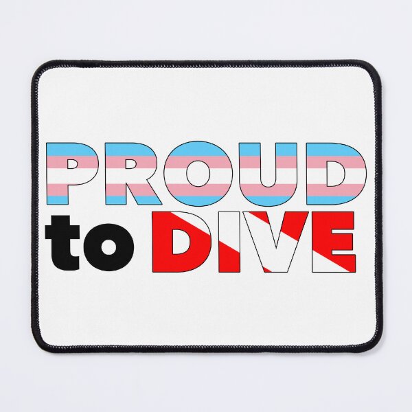 Item preview, Proud to dive designed and sold by Scuba-Div3r.