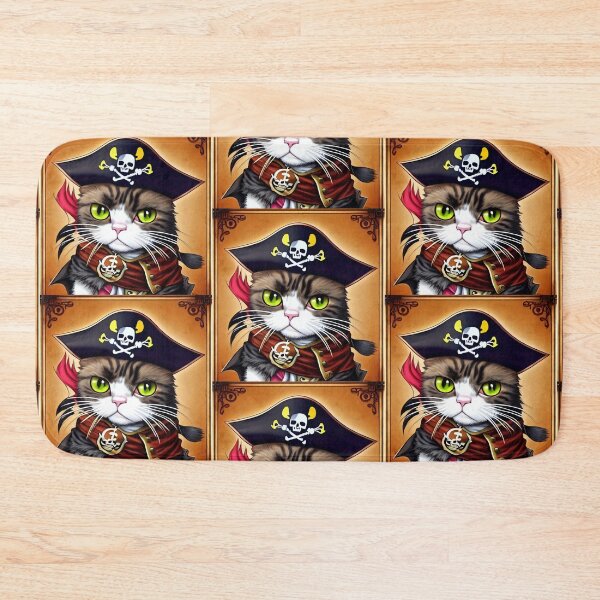 Item preview, Pirate Kitties 2 designed and sold by CrushyAIDesigns.