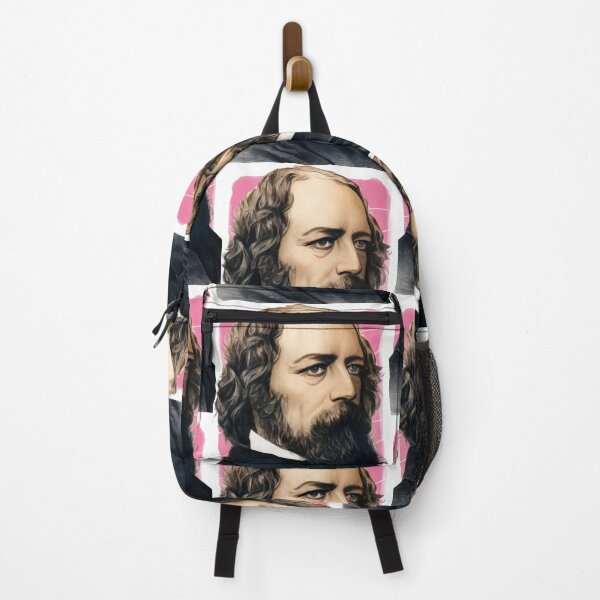 Item preview, English Poet Alfred Tennyson, 1st Baron Tennyson illustration designed and sold by Litstoy.