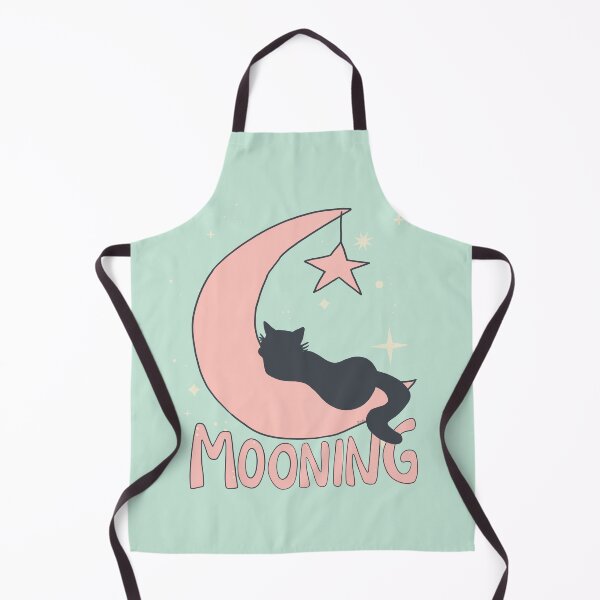 Artikelvorschau, Mooning Feline Dream: Multi-Colored Edition – Skurrile schlafende Katze auf einem Sternenmond-Design entworfen und verkauft von MaddaMom.