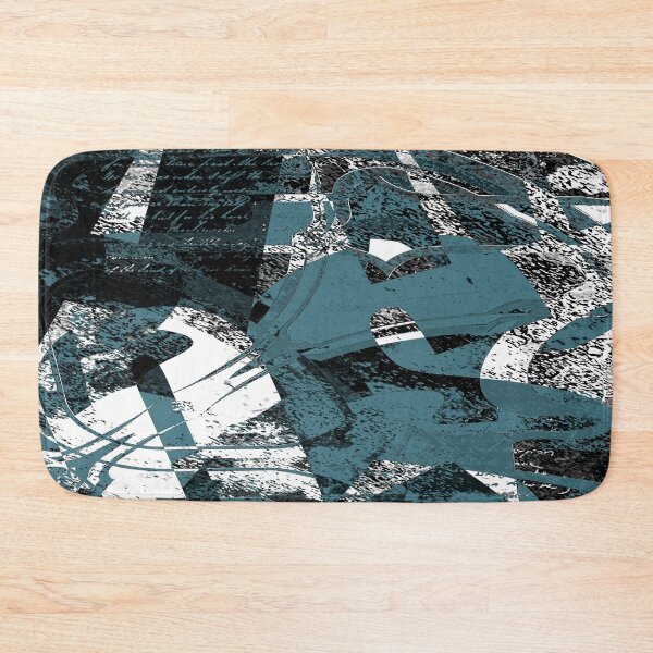 Item preview, Bold Letters in Blue Abstract designed and sold by Trevor Hirst.