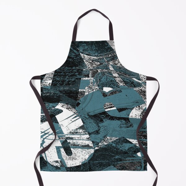 Item preview, Bold Letters in Blue Abstract designed and sold by Trevor Hirst.