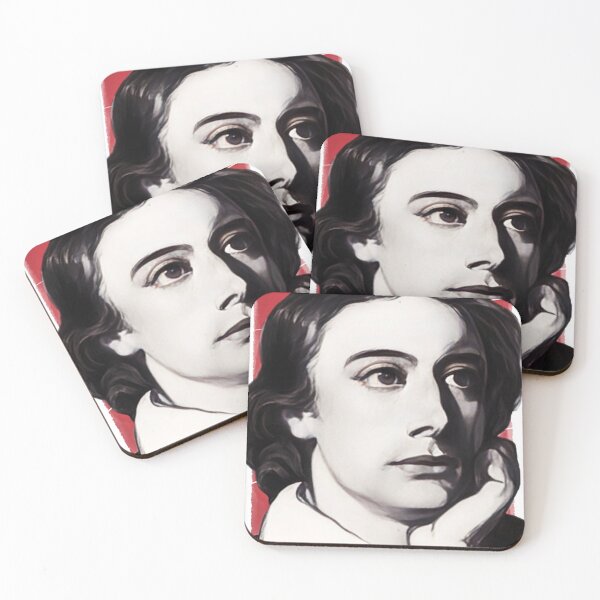 Item preview, English poet John Keats illustration  designed and sold by Litstoy.