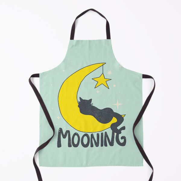 Artikelvorschau, Mooning Feline Dream: Multi-Colored Edition – Skurrile schlafende Katze auf einem Sternenmond-Design entworfen und verkauft von MaddaMom.
