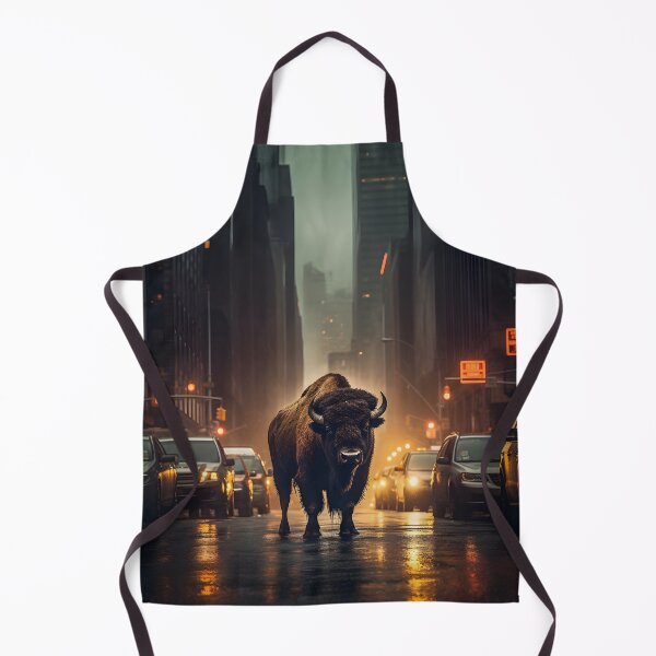 Item preview, Bison in the City designed and sold by soulofalion.