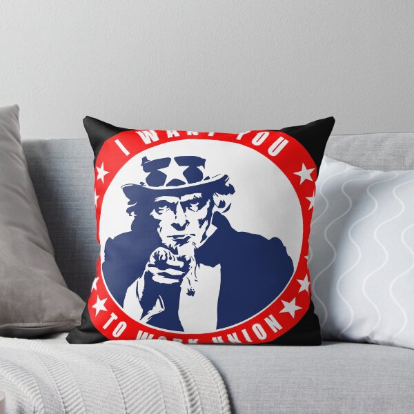 Item preview, Funny Uncle Sam - Work Union designed and sold by arissapalomino.