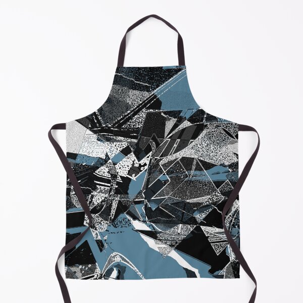 Item preview, Shattered Abstract in Black and Blue designed and sold by Trevor Hirst.