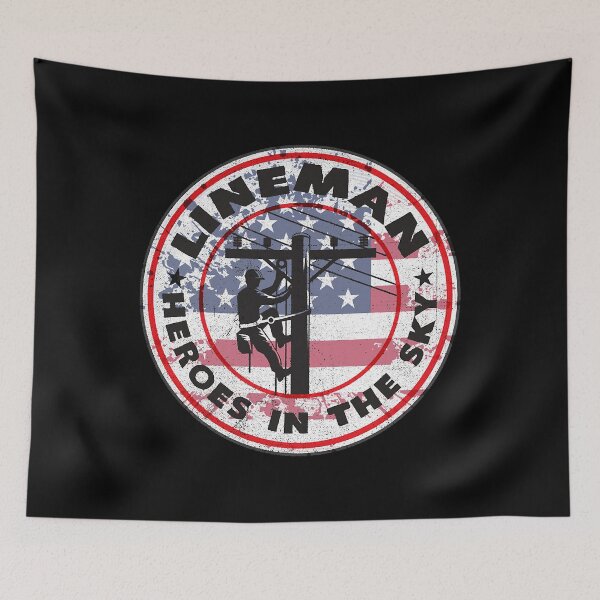 Item preview, Lineman Heroes In The Sky  designed and sold by arissapalomino.