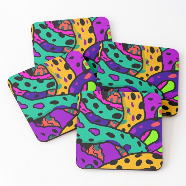 Item preview, Colorful abstract background pettern Color decorative element Geometric pop art designed and sold by PinkPinkArts.