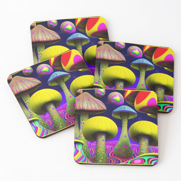 Item preview, Magic Mushrooms Trippy Dreamscapes 8 designed and sold by Benito Del Ray.