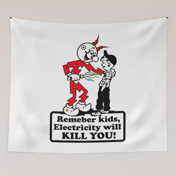 Item preview, Reddy _Killowatt Warning designed and sold by arissapalomino.
