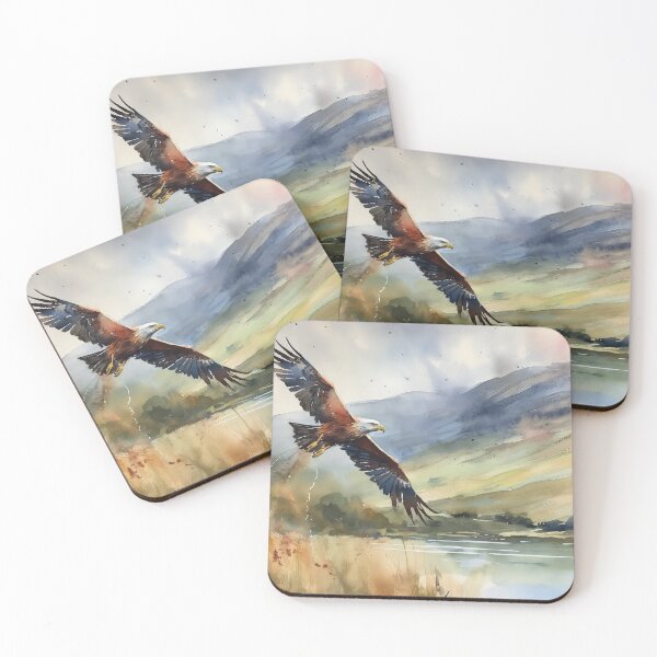 Item preview, red kite designed and sold by artgoldenvalley.