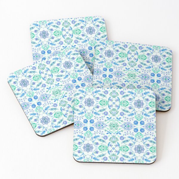Item preview, Ornamental floral ramage designed and sold by Alessandro Remo Mazzoni Remotextiles.