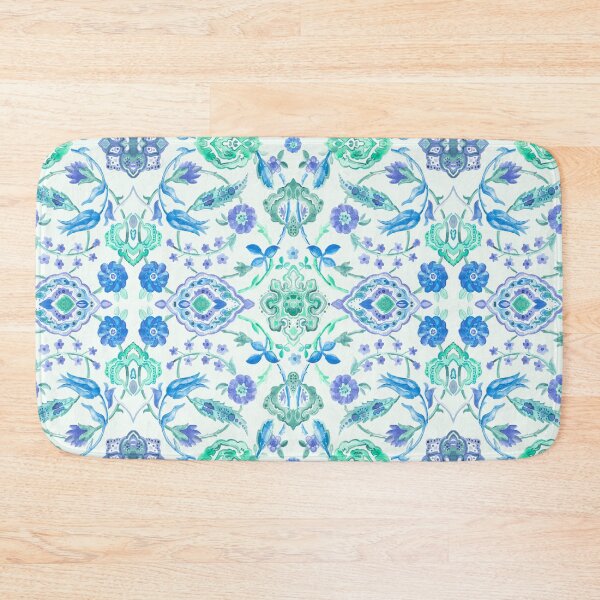 Item preview, Ornamental floral ramage designed and sold by Alessandro Remo Mazzoni Remotextiles.