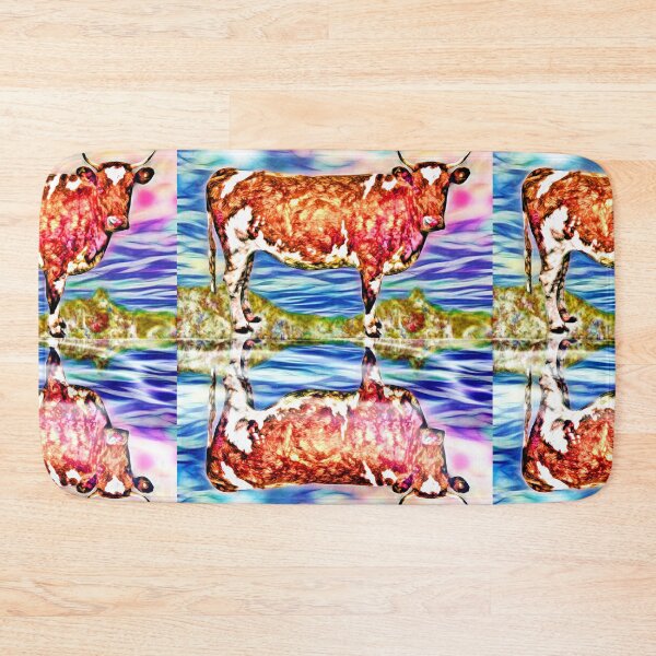 Item preview, Cow Reflection designed and sold by Daniel Janda.