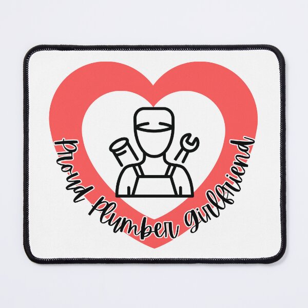 Item preview, Proud Plumber Girlfriend l Red Heart designed and sold by GabbyC03.