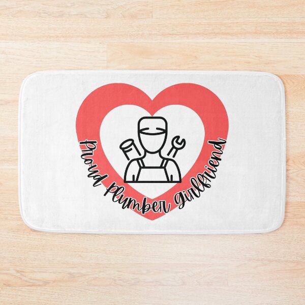 Item preview, Proud Plumber Girlfriend l Red Heart designed and sold by GabbyC03.