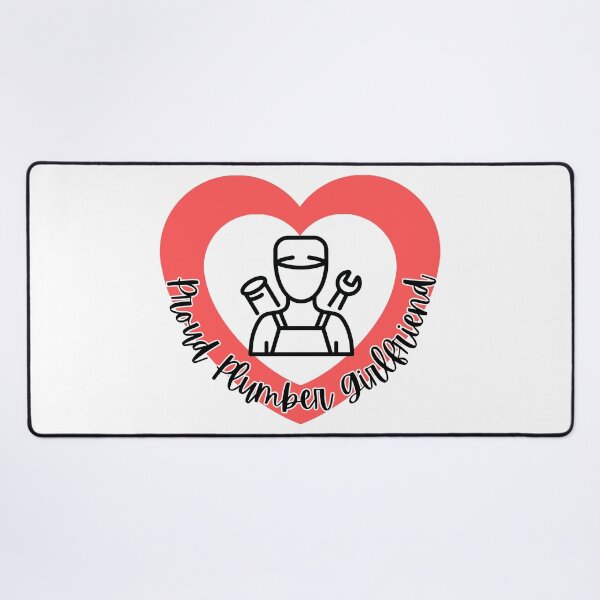 Item preview, Proud Plumber Girlfriend l Red Heart designed and sold by GabbyC03.