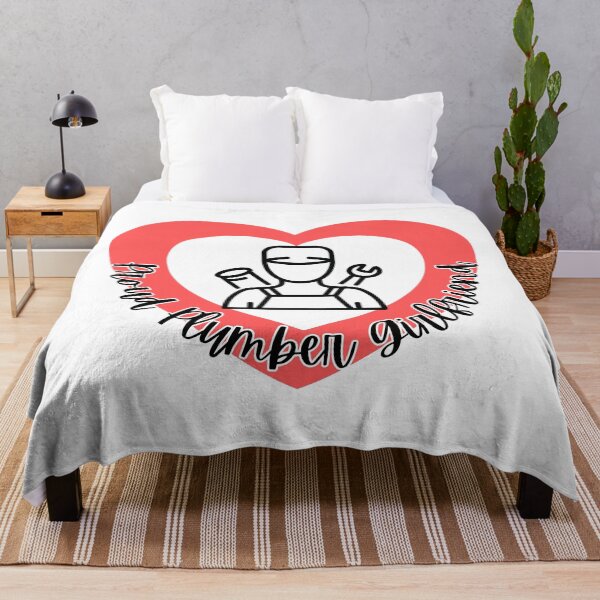 Item preview, Proud Plumber Girlfriend l Red Heart designed and sold by GabbyC03.