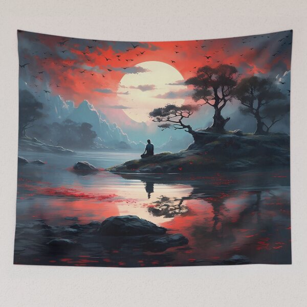 Item preview, Reflections of a Zen Seeker designed and sold by Wallart-Nisyo.