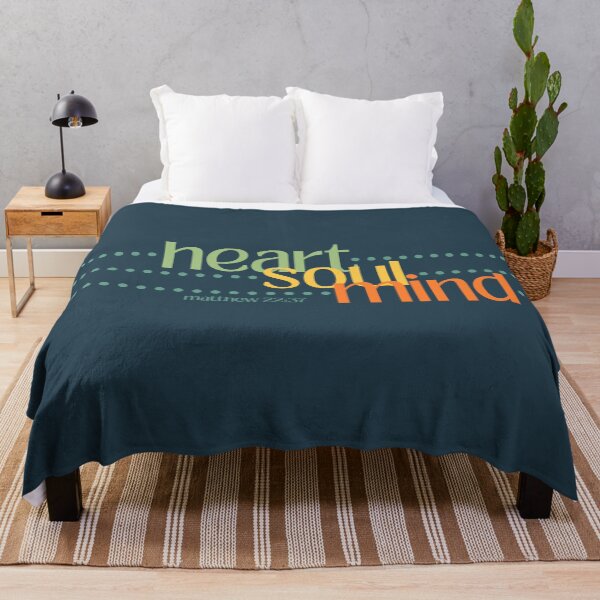 Item preview, Matthew 22:37 - Heart Soul Mind - retro Bible verse designed and sold by Firmly Planted Prints.