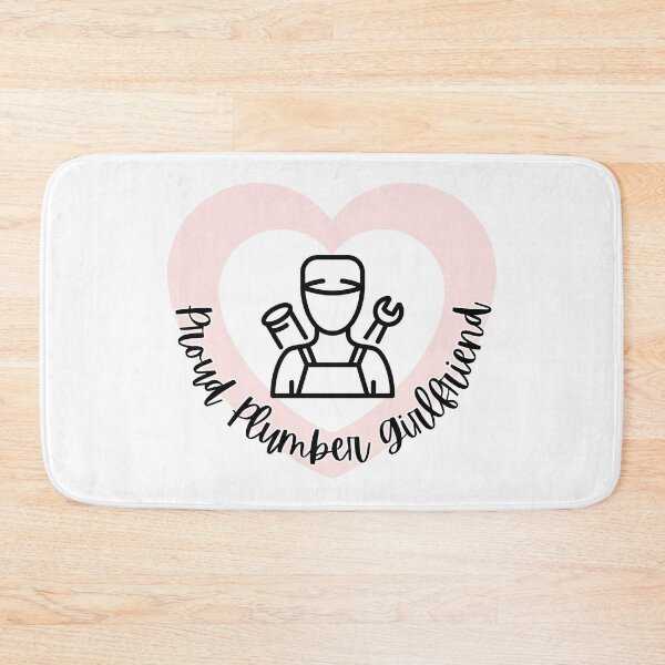 Item preview, Proud Plumber Girlfriend l Pink Heart designed and sold by GabbyC03.