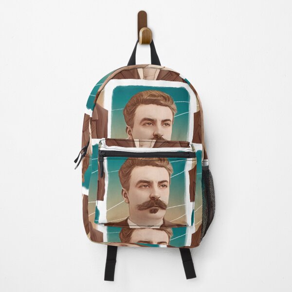 Item preview, French Author Guy de Maupassant illustration designed and sold by Litstoy.