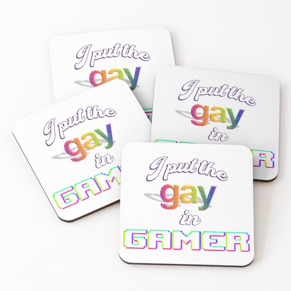 Item preview, I put the gay in gamer - pride designed and sold by snazzyseagull.