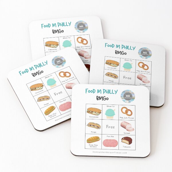 Item preview, Food Bingo Card - Philly Food Bingo designed and sold by HHLifestyleTrav.