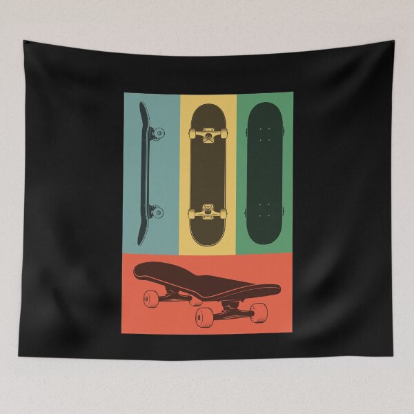 Item preview, Retro Skateboard Skate Skater designed and sold by MooonTees.