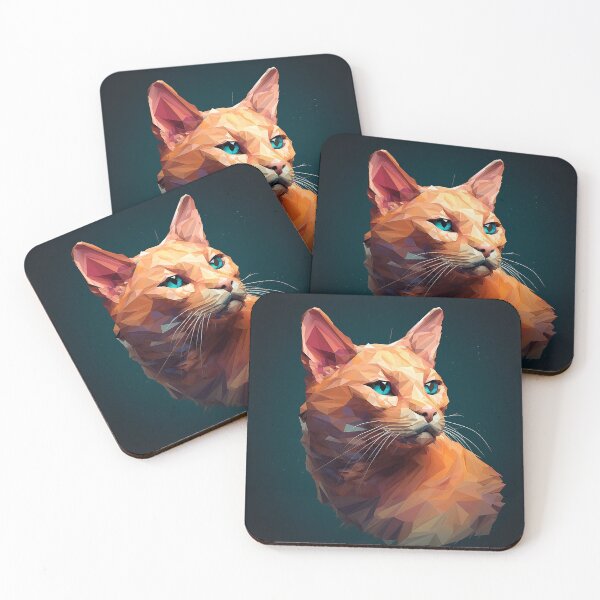 Item preview, Geometric Cat: A Rainbow of Colors and Shapes designed and sold by Casanova Originals.