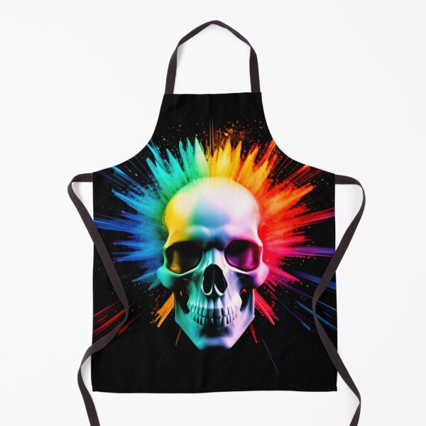 Item preview, Chromatic Explosion: 3D Skull designed and sold by stylestamp3.