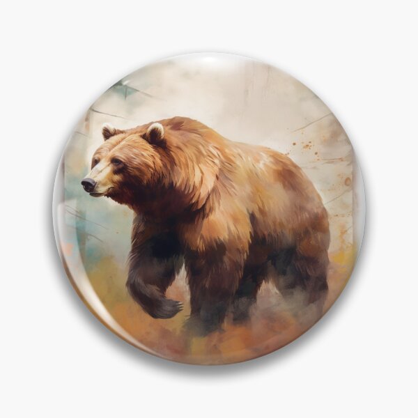 Item preview, Bear Painting Artwork designed and sold by Brownpants.