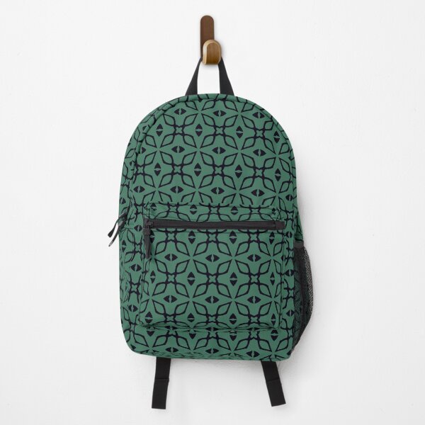 Item preview, No.49- Green floral block pattern designed and sold by Block print shop.