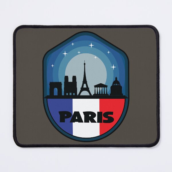 Item preview, Paris skyline on france flag designed and sold by Donutlovers.