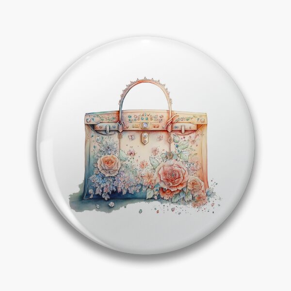 Artikelvorschau, Luxuriöse Designer-Tasche mit Blumenmuster entworfen und verkauft von DreamiDreams.