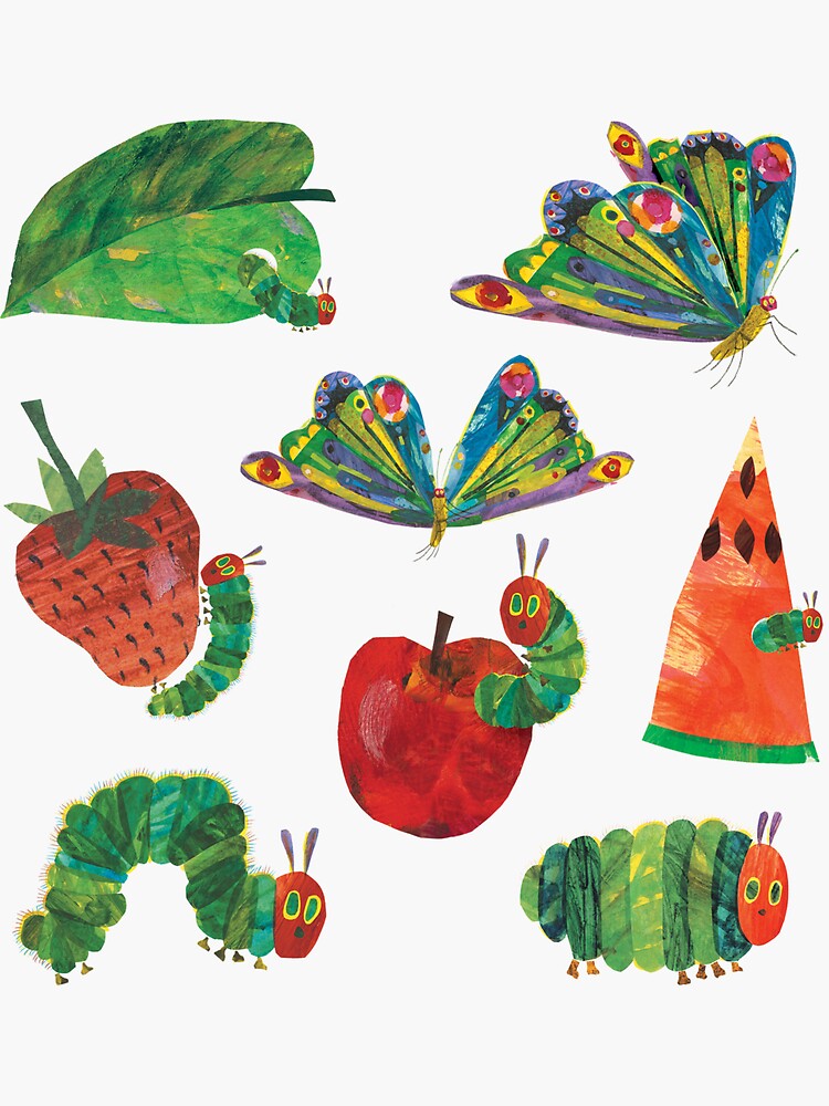 eric carle butterfly clipart with transparent