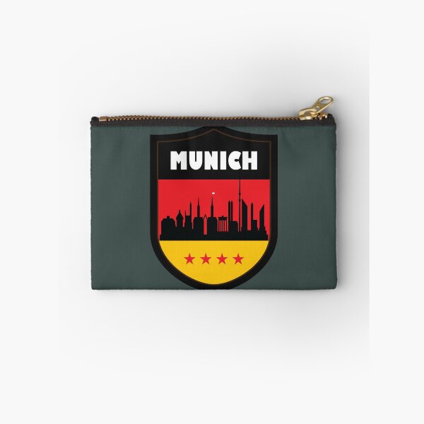 Item preview, Munich skyline on Germany flag  designed and sold by Donutlovers.