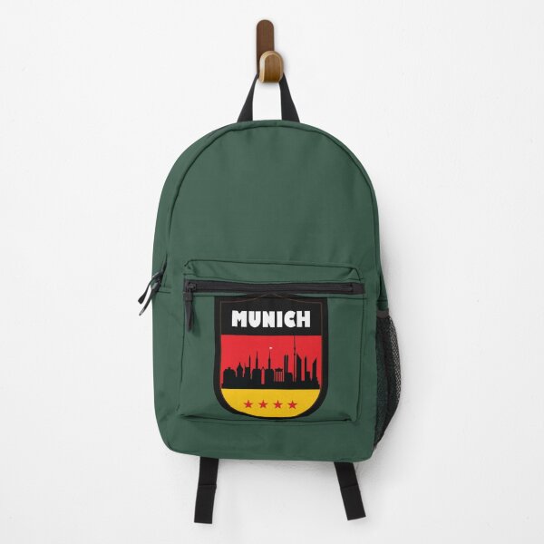 Item preview, Munich skyline on Germany flag designed and sold by Donutlovers.
