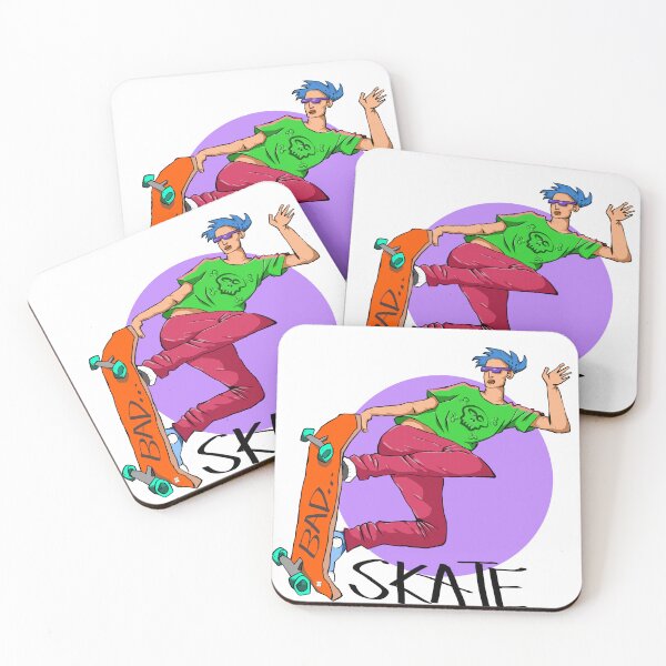 Item preview, skateboarding designed and sold by MERLETDRAWING.