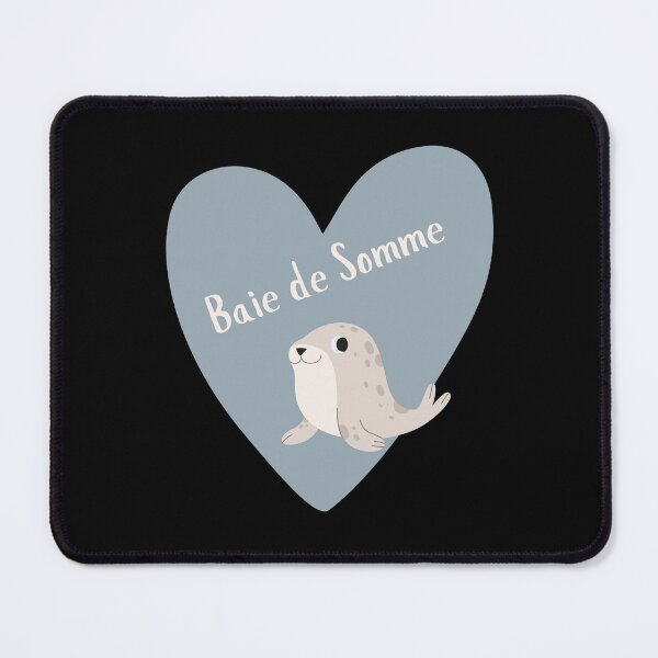 Item preview, Baie de somme in France in a heart with a seal designed and sold by PausePapote.